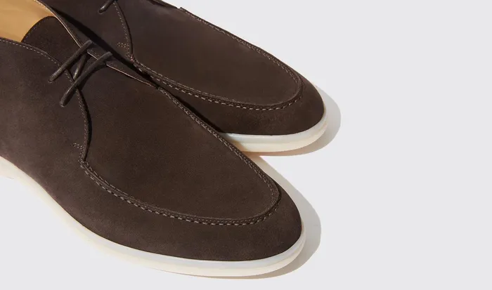 Scarosso Boots Arturo Moro Scamosciato Brown 8211 Suede 8211 Men
