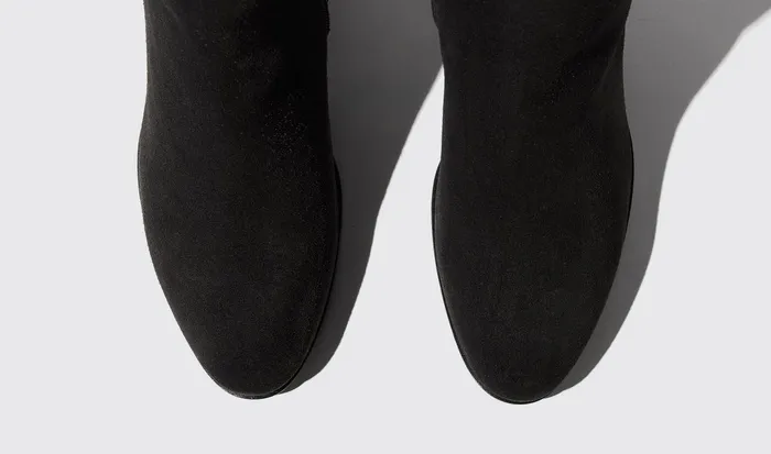 Scarosso Boots Costanza Nera Scamosciata Black 8211 Suede 8211 Women
