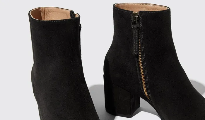 Scarosso Boots Costanza Nera Scamosciata Black 8211 Suede 8211 Women
