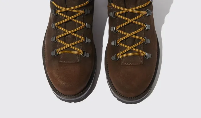 Scarosso Boots Edmund Brown Suede Brown 8211 Suede 8211 Men