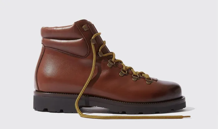 Scarosso Boots Edmund Chestnut Chestnut 8211 Calf 8211 Men