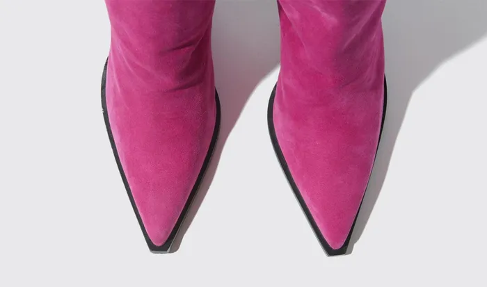 Scarosso Boots Emily Fuchsia Suede Fuchsia 8211 Suede 8211 Women