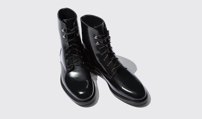 Scarosso Boots Eva Nera Black Calf 8211 Women