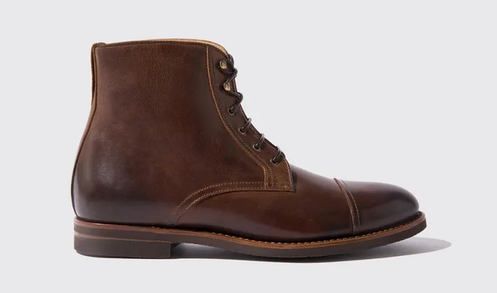 Scarosso Boots Paolo Caramello Dark Brown 8211 Calf 8211 Men
