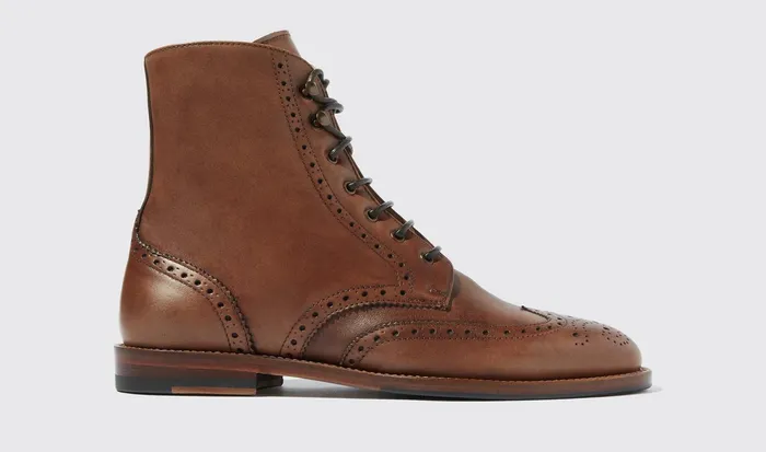 Scarosso Boots Stefania Caramello Brown 8211 Calf 8211 Women