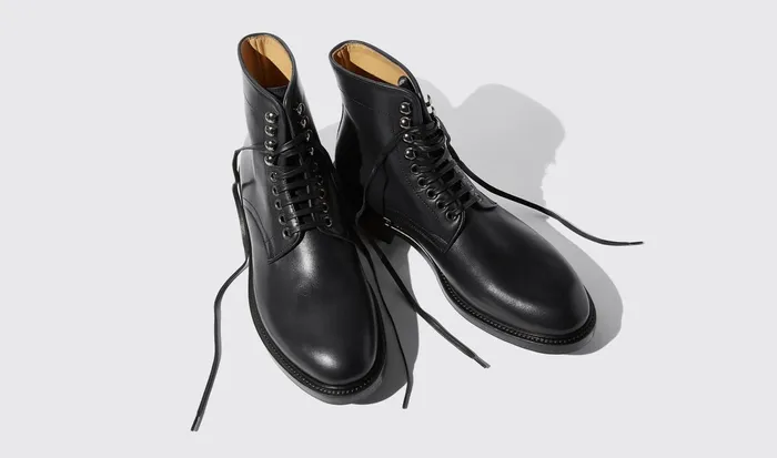 Scarosso Boots William II Black Black 8211 Calf 8211 Men