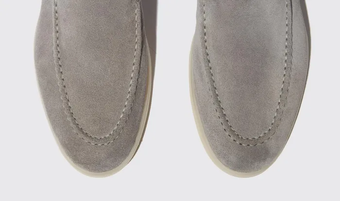 Scarosso Chelsea Boots Eugenia Grigia Scamosciata Grey 8211 Suede Leather 8211 Women