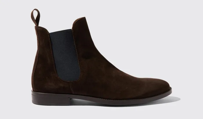 Scarosso Chelsea Boots Giacomo Brown Brown Suede 8211 Jetsetter Edition 8211 Men