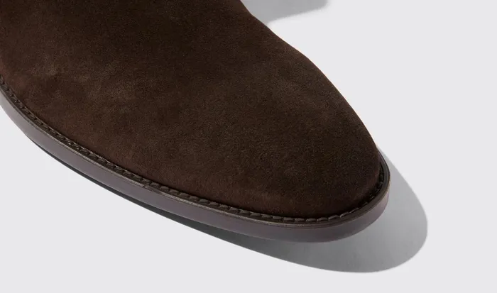 Scarosso Chelsea Boots Giacomo Brown Brown Suede 8211 Jetsetter Edition 8211 Men