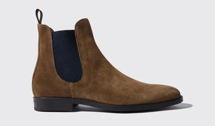 Scarosso Chelsea Boots Giacomo Tabacco Scamosciato Tobacco Suede 8211 Men