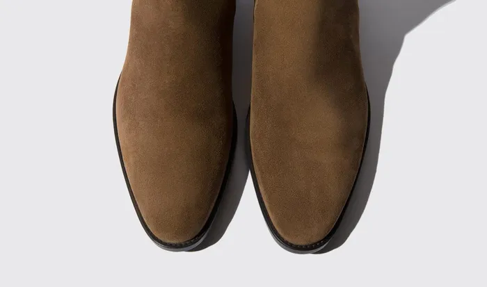 Scarosso Chelsea Boots Giacomo Tabacco Scamosciato Tobacco Suede 8211 Men