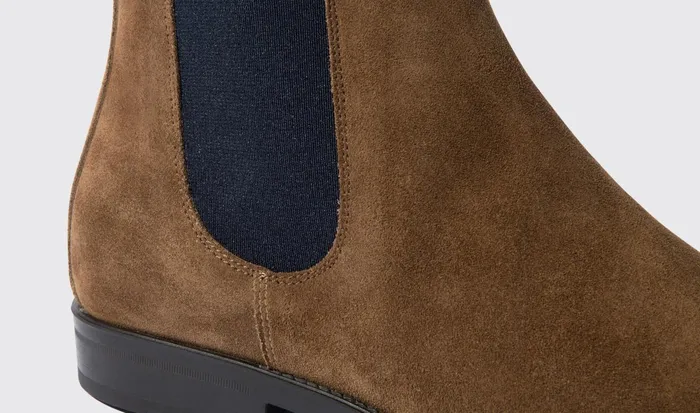 Scarosso Chelsea Boots Giacomo Tabacco Scamosciato Tobacco Suede 8211 Men