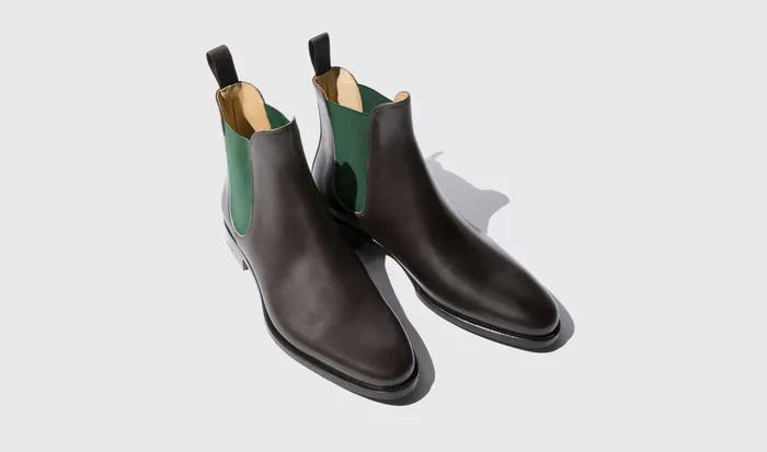 Scarosso Chelsea Boots Giancarlo Marrone Brown Calf 8211 Men