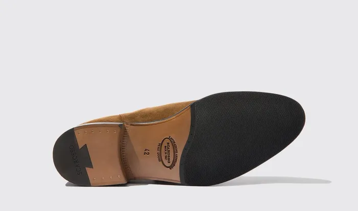 Scarosso Chelsea Boots Giancarlo Tabacco Tobacco Suede 8211 Men