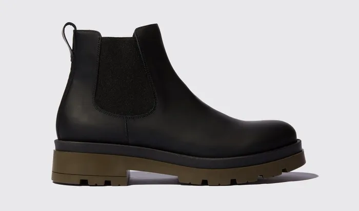 Scarosso Chelsea Boots Justin Green Edit Green 8211 Calf 8211 Men