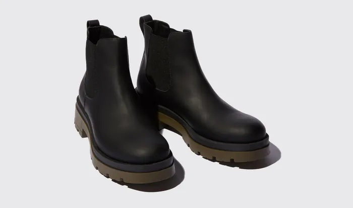 Scarosso Chelsea Boots Justin Green Edit Green 8211 Calf 8211 Men