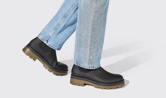 Scarosso Chelsea Boots Justin Green Edit Green 8211 Calf 8211 Men