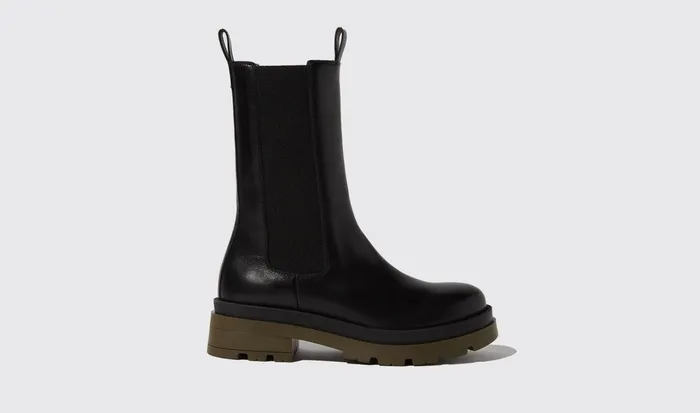 Scarosso Chelsea Boots Kim Green Edit Green 8211 Calf 8211 Women