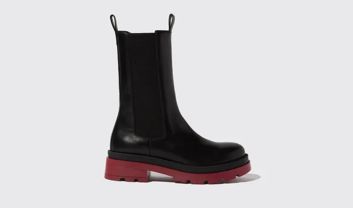 Scarosso Chelsea Boots Kim Red Edit Red 8211 Calf 8211 Women