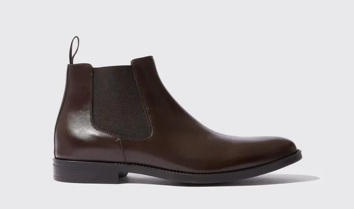 Scarosso Chelsea Boots Leonardo Moro Brown 8211 Calf 8211 Men