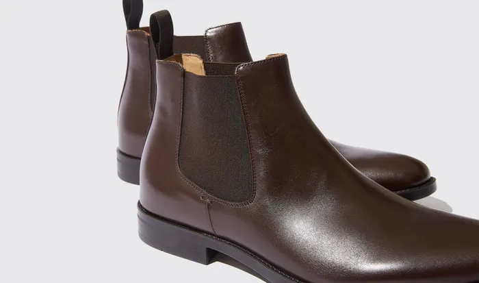 Scarosso Chelsea Boots Leonardo Moro Brown 8211 Calf 8211 Men