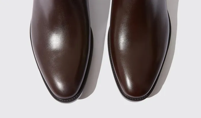 Scarosso Chelsea Boots Leonardo Moro Brown 8211 Calf 8211 Men