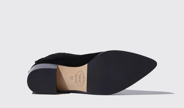 Scarosso Chelsea Boots Olivia Nera Scamosciata Black 8211 Suede 8211 Women