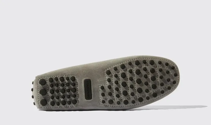 Scarosso Driving Shoes Michael Grey Suede Grey 8211 Suede 8211 Men