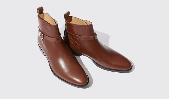 Scarosso Jodhpur Boots Damiano Castagno Chestnut 8211 Calf 8211 Men