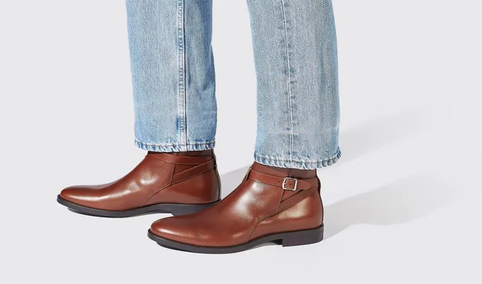 Scarosso Jodhpur Boots Damiano Castagno Chestnut 8211 Calf 8211 Men