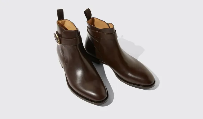 Scarosso Jodhpur Boots Taylor Brown Brown 8211 Calf 8211 Men