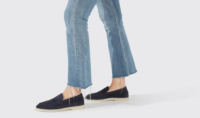 Scarosso Loafers Ludovica Blu Scamosciata Blue 8211 Suede 8211 Women