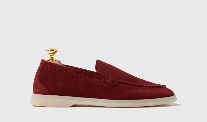 Scarosso Loafers Ludovica Bordeaux Scamosciata Burgundy 8211 Suede 8211 Women