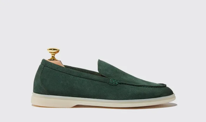Scarosso Loafers Ludovica Verde Scamosciata Green 8211 Suede 8211 Women