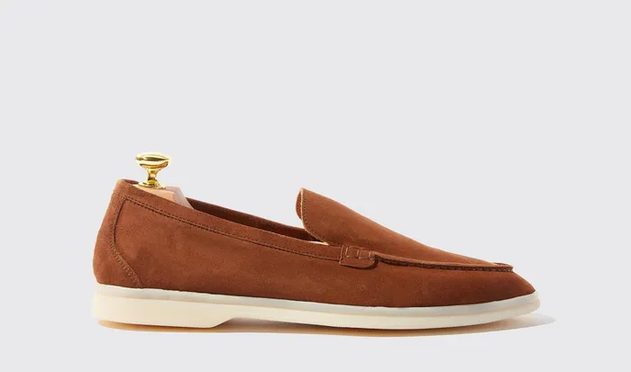 Scarosso Loafers Ludovico Marrone Scamosciato Brown 8211 Suede 8211 Men