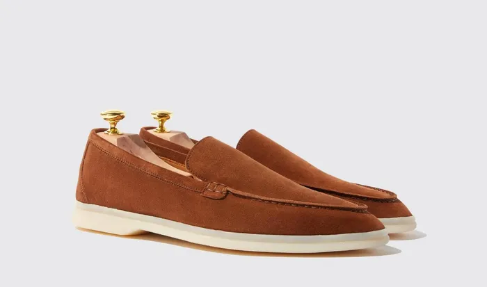 Scarosso Loafers Ludovico Marrone Scamosciato Brown 8211 Suede 8211 Men