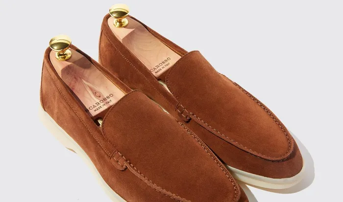 Scarosso Loafers Ludovico Marrone Scamosciato Brown 8211 Suede 8211 Men