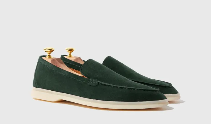 Scarosso Loafers Ludovico Verde Scamosciato Green 8211 Suede 8211 Men