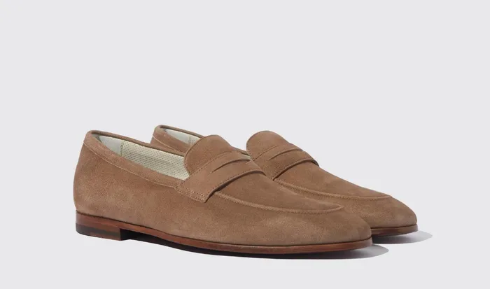 Scarosso Loafers Marzio Tabacco Scamosciato Tobacco 8211 Suede 8211 Men