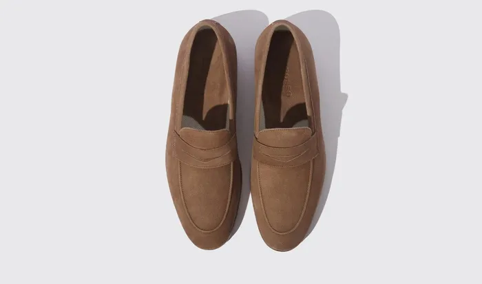 Scarosso Loafers Marzio Tabacco Scamosciato Tobacco 8211 Suede 8211 Men