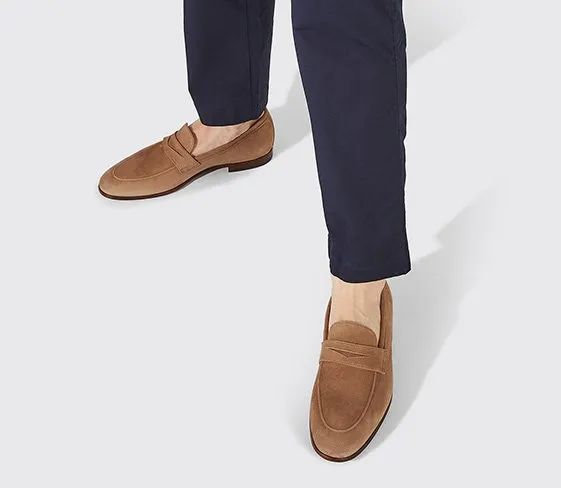 Scarosso Loafers Marzio Tabacco Scamosciato Tobacco 8211 Suede 8211 Men
