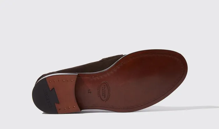 Scarosso Loafers Maurizio Moro Scamosciato Brown 8211 Suede 8211 Men