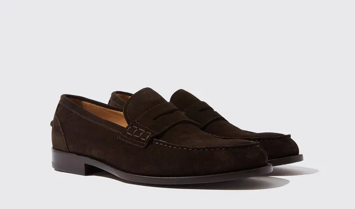 Scarosso Loafers Maurizio Moro Scamosciato Brown 8211 Suede 8211 Men