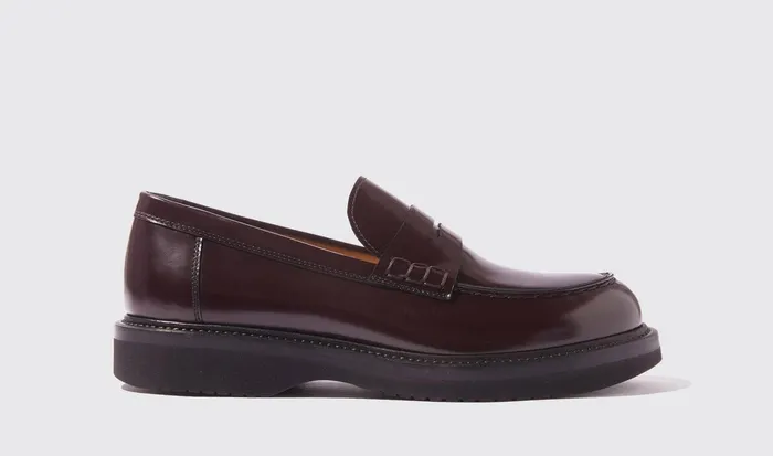 Scarosso Loafers Michelle Burgundy Bright Burgundy 8211 Brushed Calf 8211 Women Scarosso Loafers Michelle Burgundy Bright Burgundy 8211 Brushed Calf 8211 Women