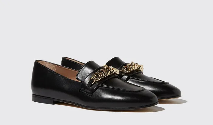 Scarosso Loafers Nicole Nera Black 8211 Calf 8211 Women