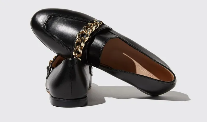 Scarosso Loafers Nicole Nera Black 8211 Calf 8211 Women