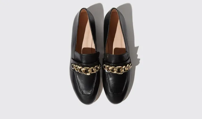Scarosso Loafers Nicole Nera Black 8211 Calf 8211 Women