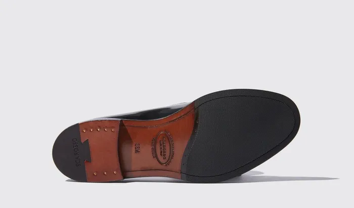 Scarosso Loafers Sienna Black Bright Black 8211 Polished Calf 8211 Women