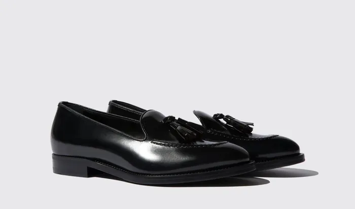 Scarosso Loafers Sienna Black Bright Black 8211 Polished Calf 8211 Women