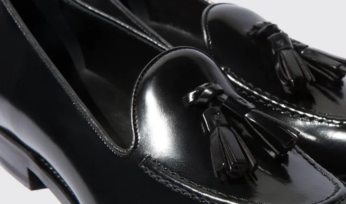 Scarosso Loafers Sienna Black Bright Black 8211 Polished Calf 8211 Women